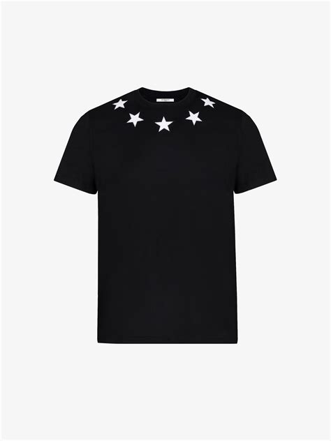 givenchy star shirt mens|givenchy t shirt with holes.